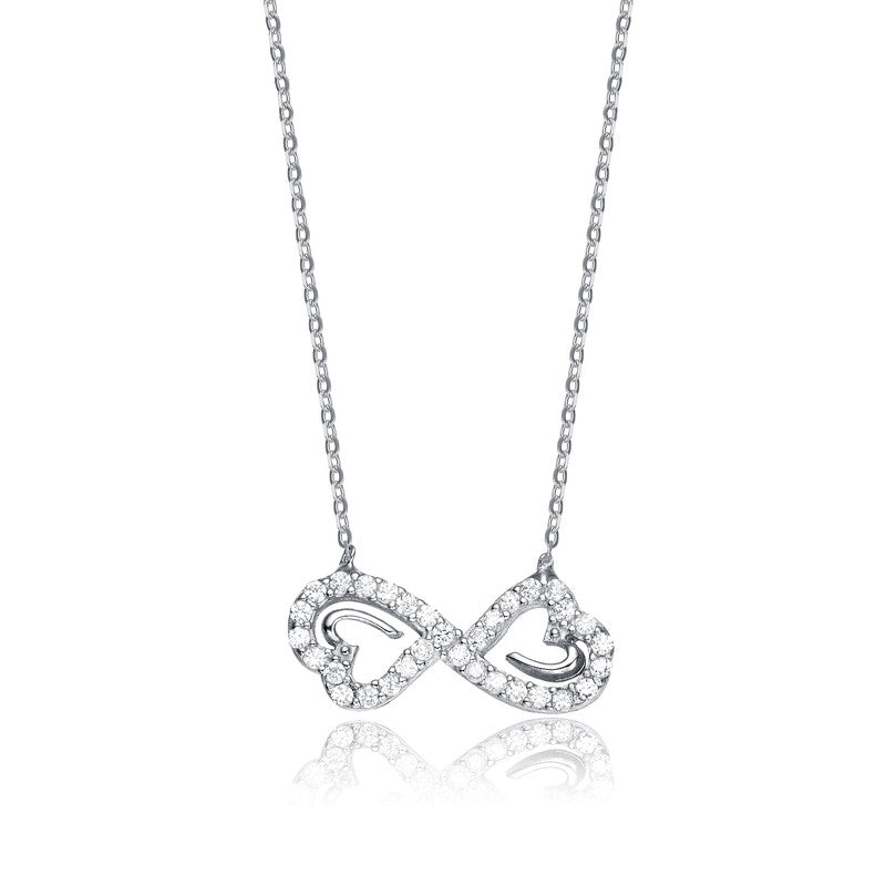 Charlotte Bow Infinity Necklace