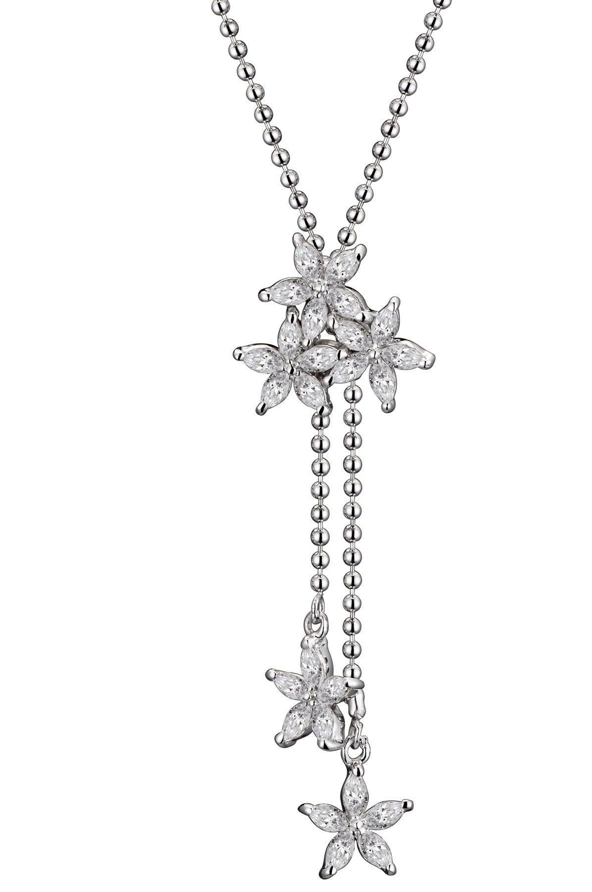 Emma Solitaire Star Pendant Necklace
