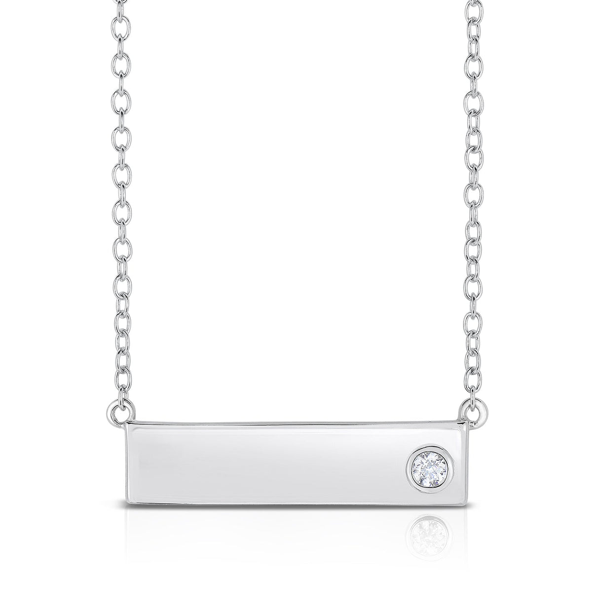 Sylvie 'I Love You Forever' Dainty Link Necklace