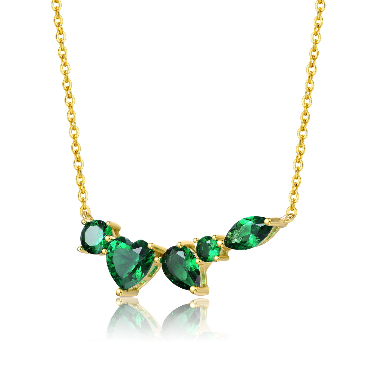 Camille Double Butterfly Collier Necklace