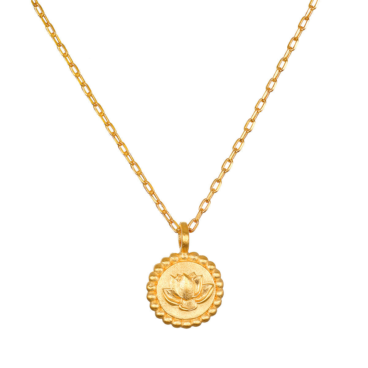 Emerging Potential Lotus Necklace