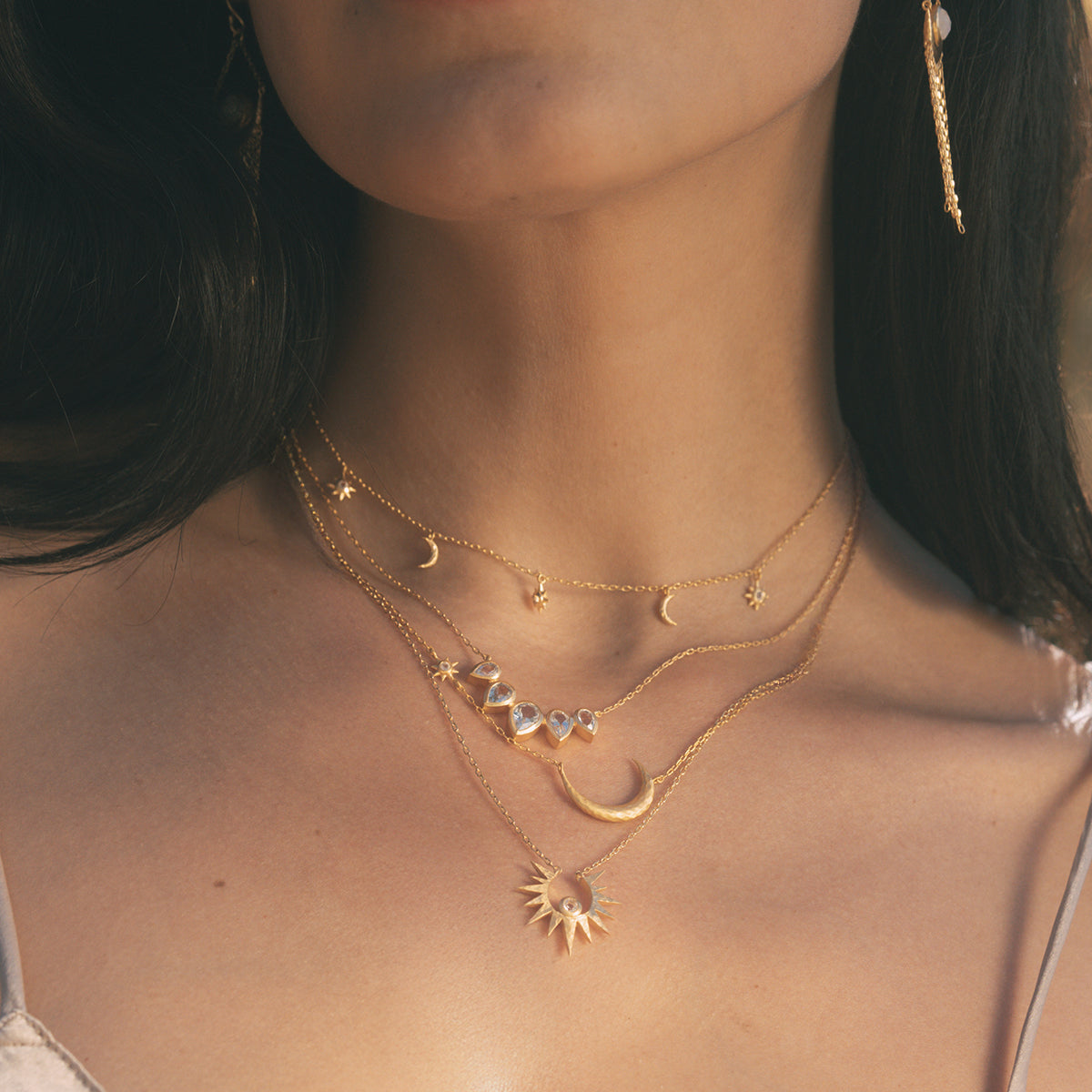 Enchanted Journey Celestial Choker Necklace
