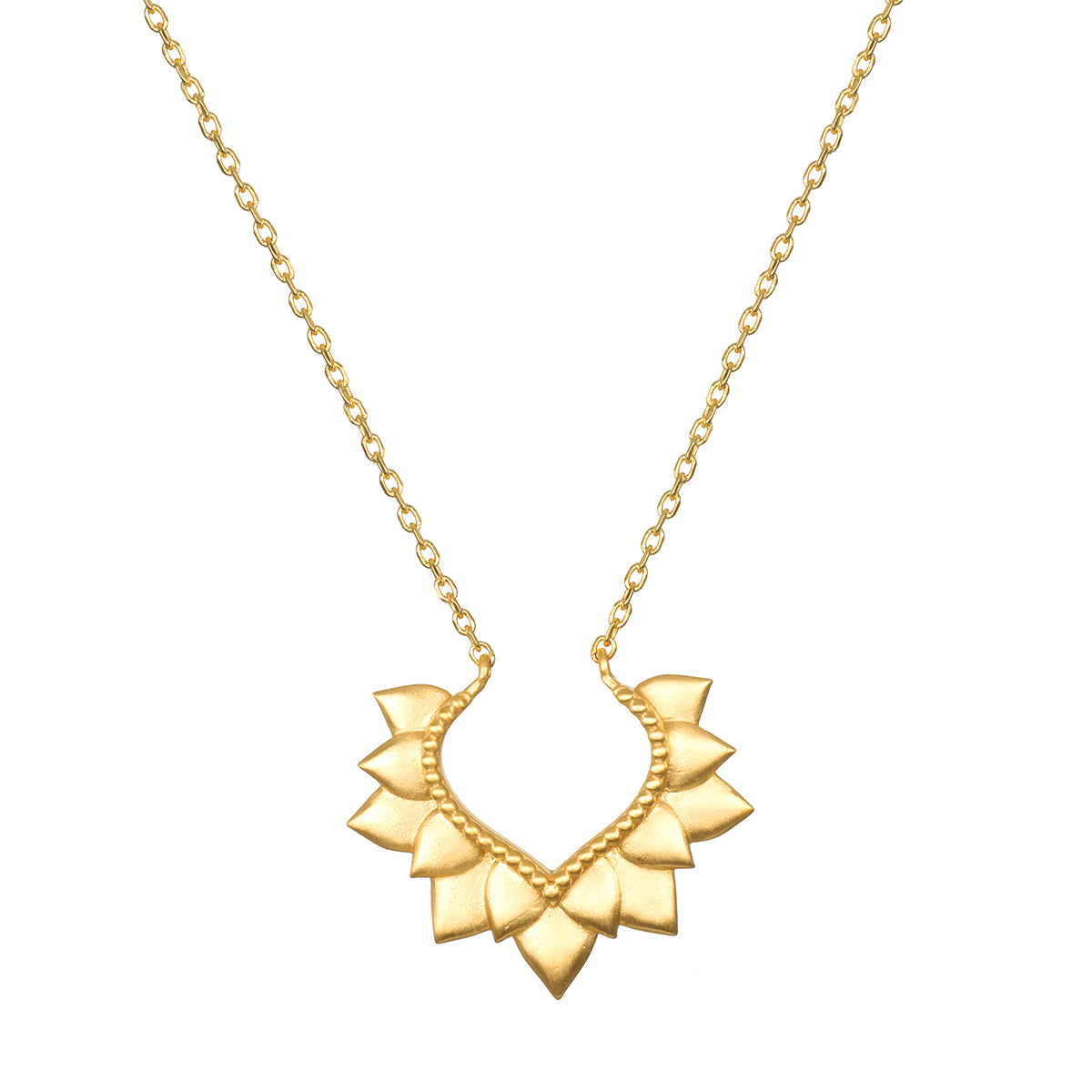 Blooming Love Lotus Petal Necklace