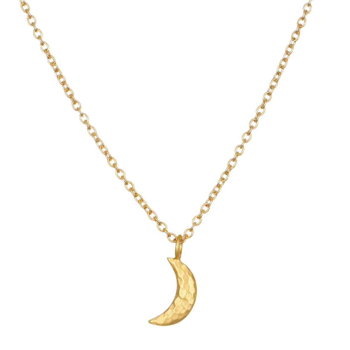 Bestow Light Crescent Moon Necklace