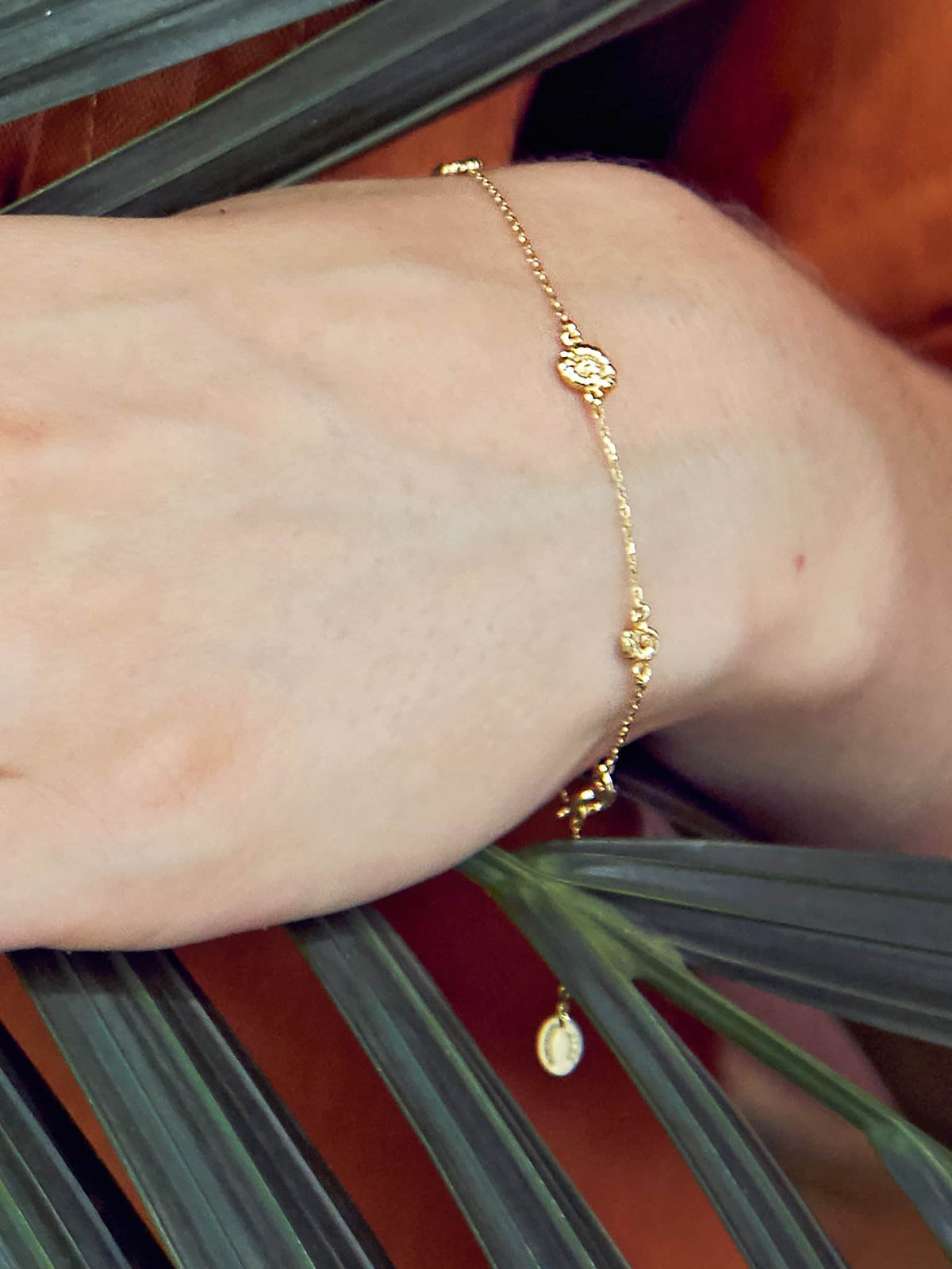Ammonite In-Line Bracelet