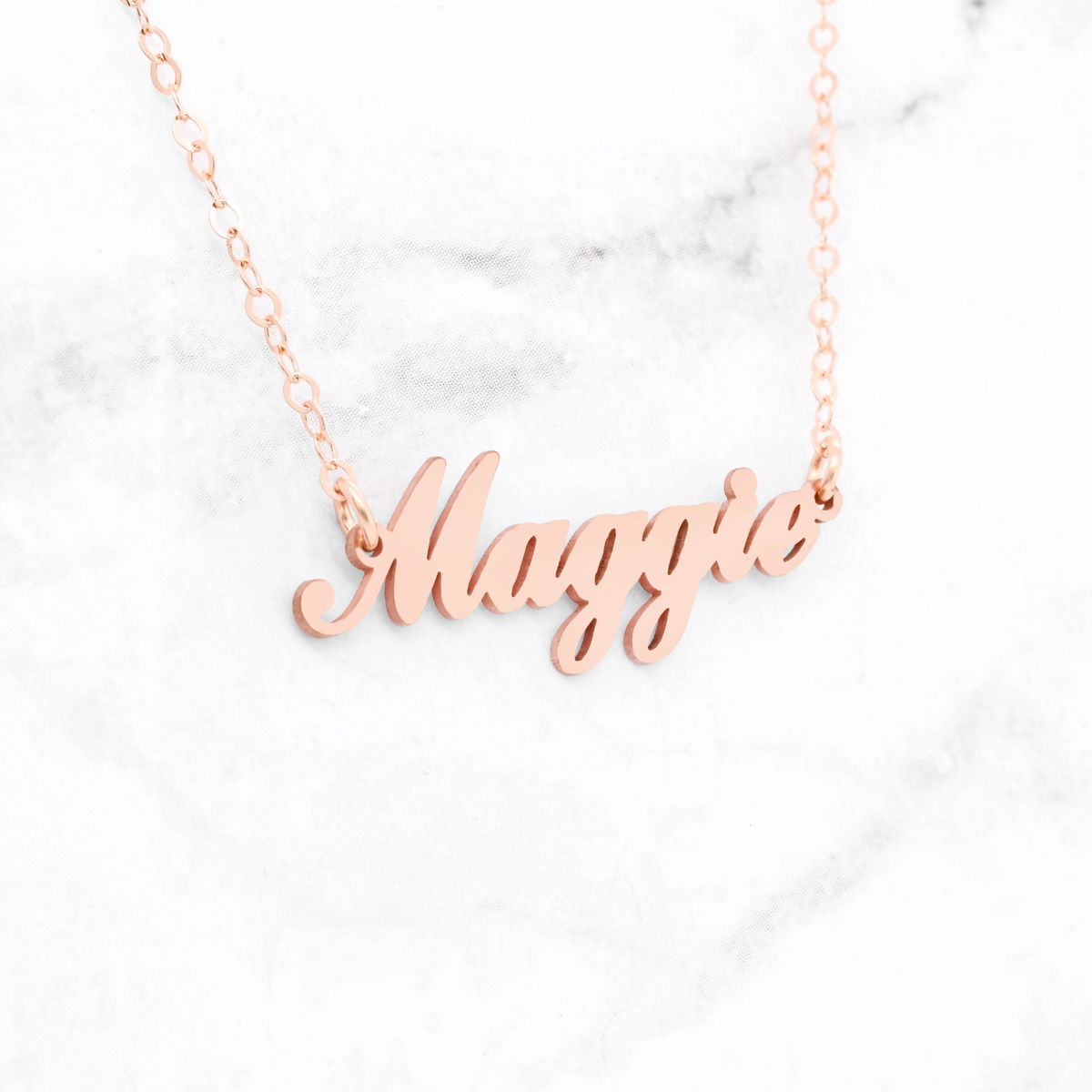 Personalized Name Plate Necklace