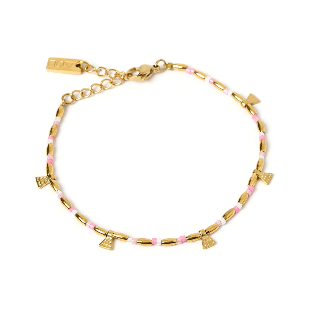 Natalia Gold Bracelet Peony
