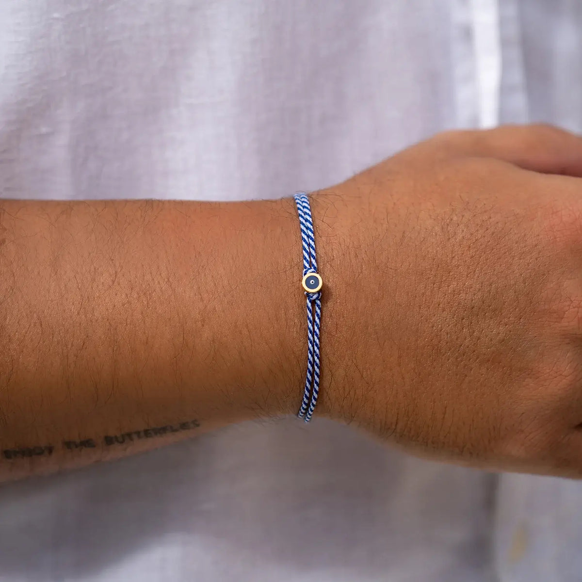 Nazar Mens Rope Bracelet Nautical