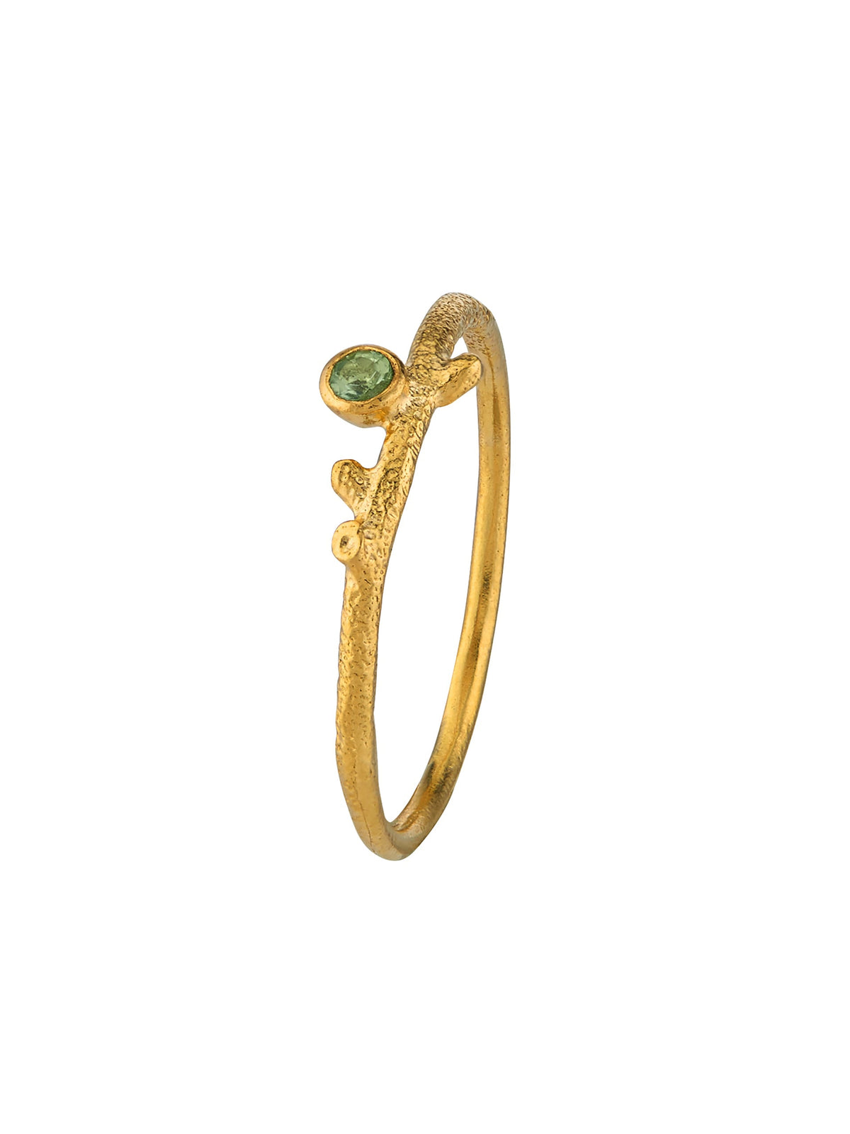 Underwater Stacking Ring with Peridot