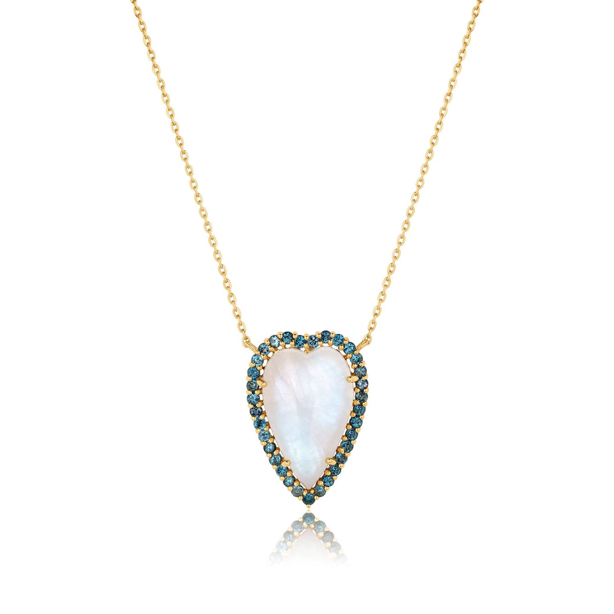 Love Moonstone Heart