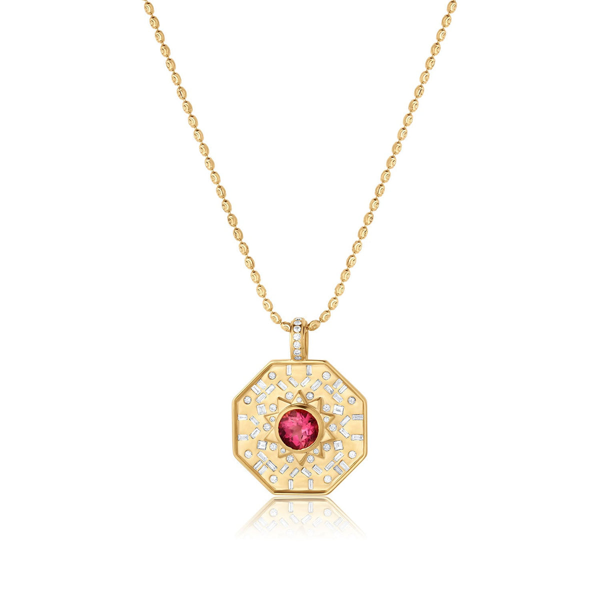 Infinity Medallion (Tourmaline)