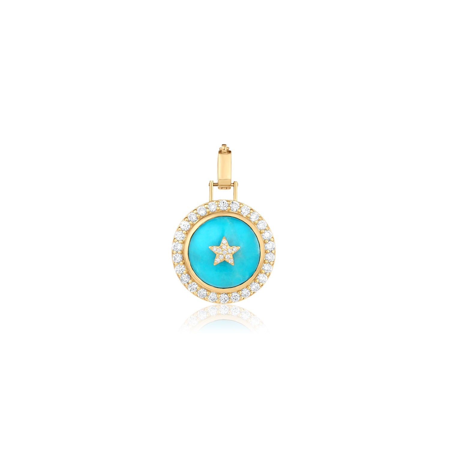 Turquoise Star Pendant