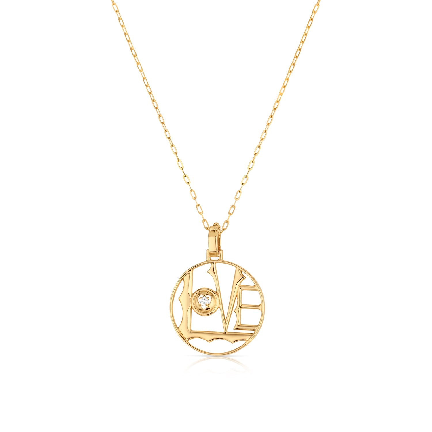 Love Circle Charm