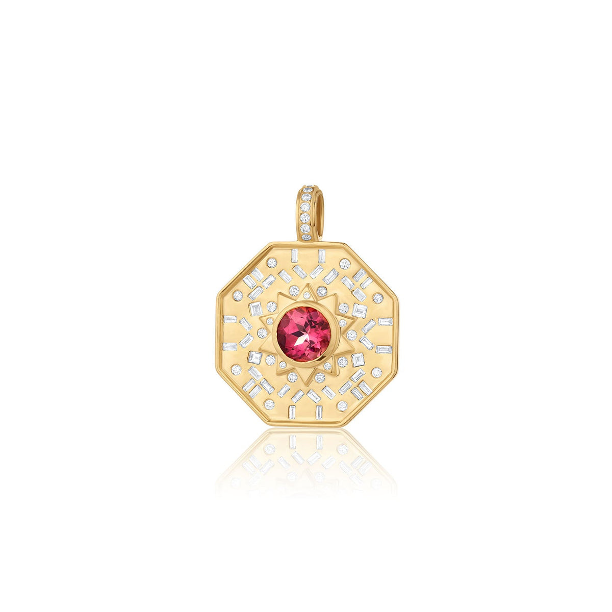 Infinity Medallion (Tourmaline)