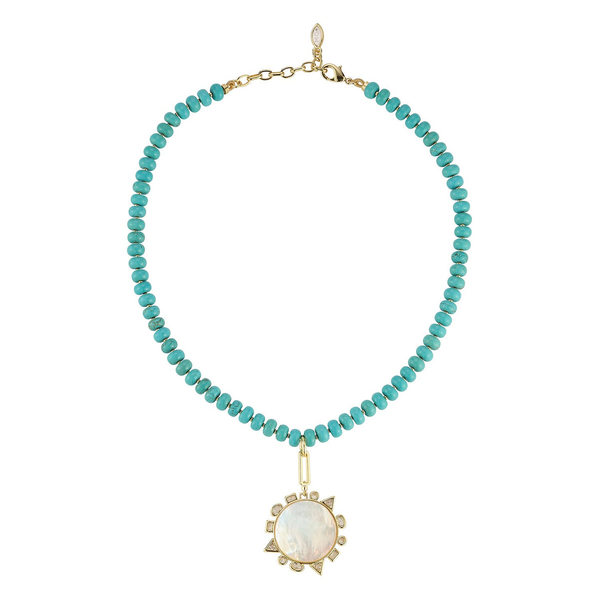 Semi Precious Turquoise Odyssey Necklace