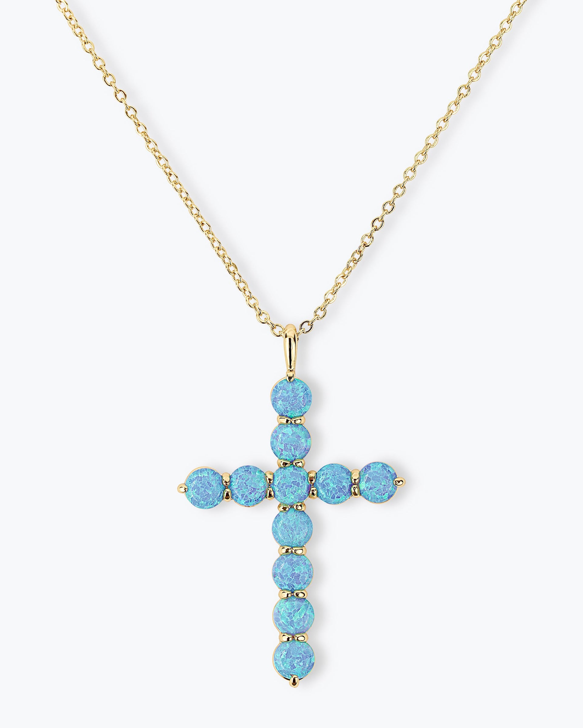 oh-she-fancy-cross-pendant-18-inch-in-gold-and-blue-opal