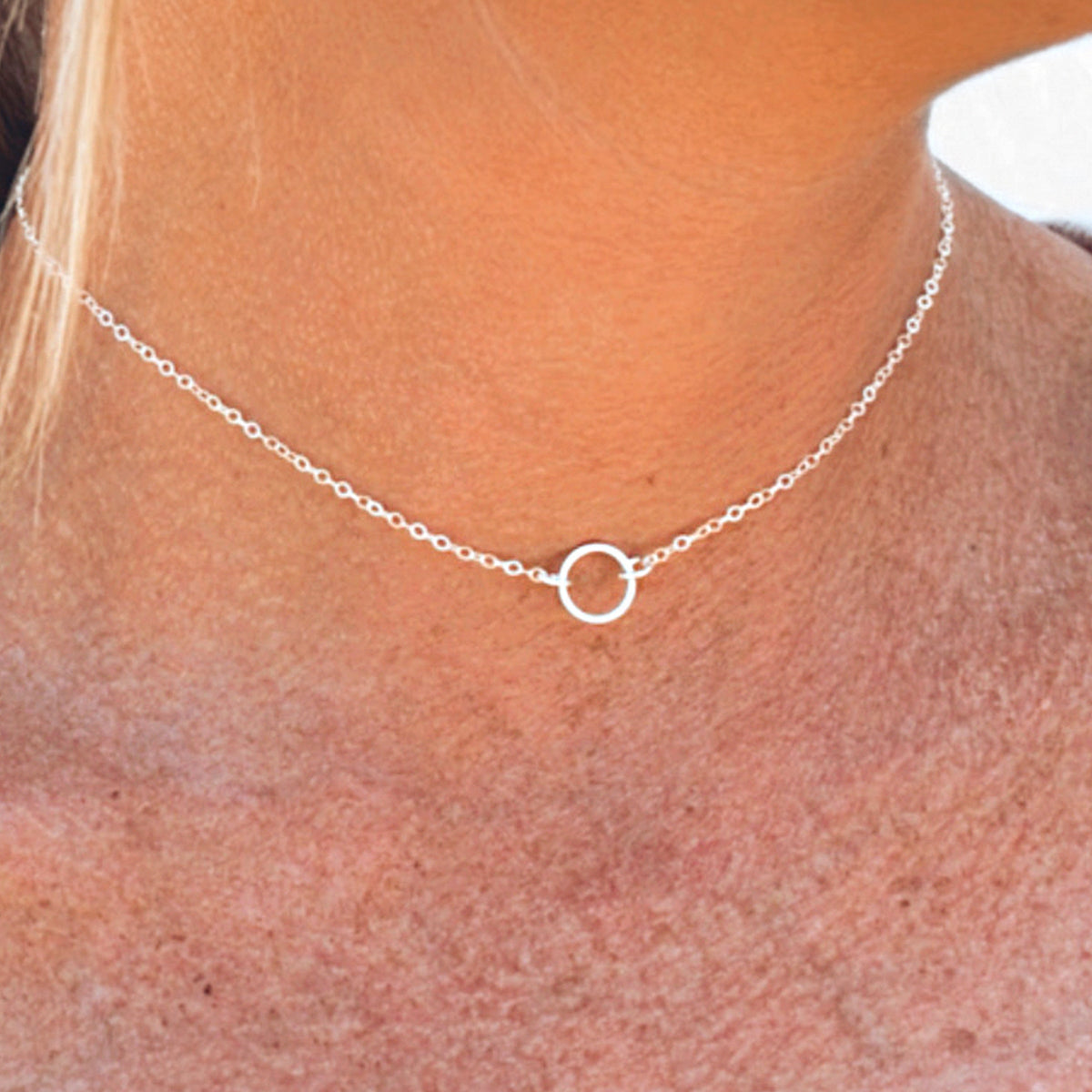 Open Circle Choker