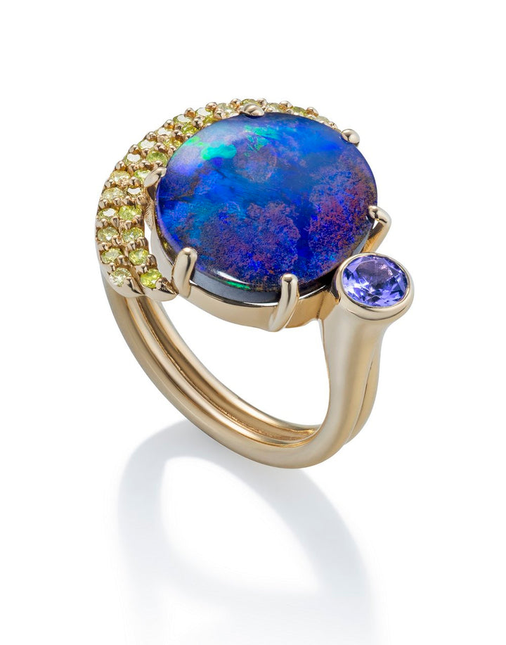 Blue Hour - Earthrise Ring
