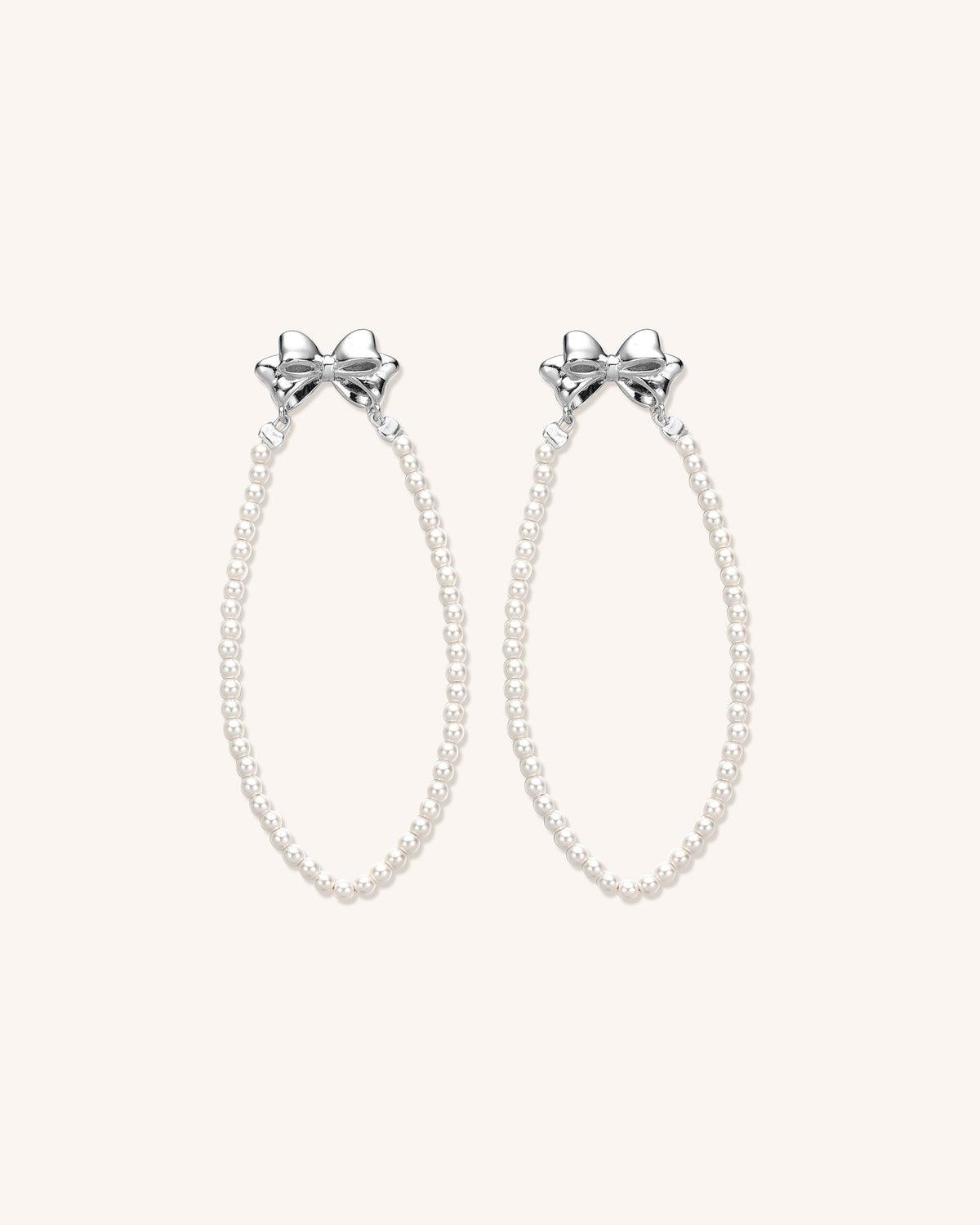 Mini Bow Drop Earrings