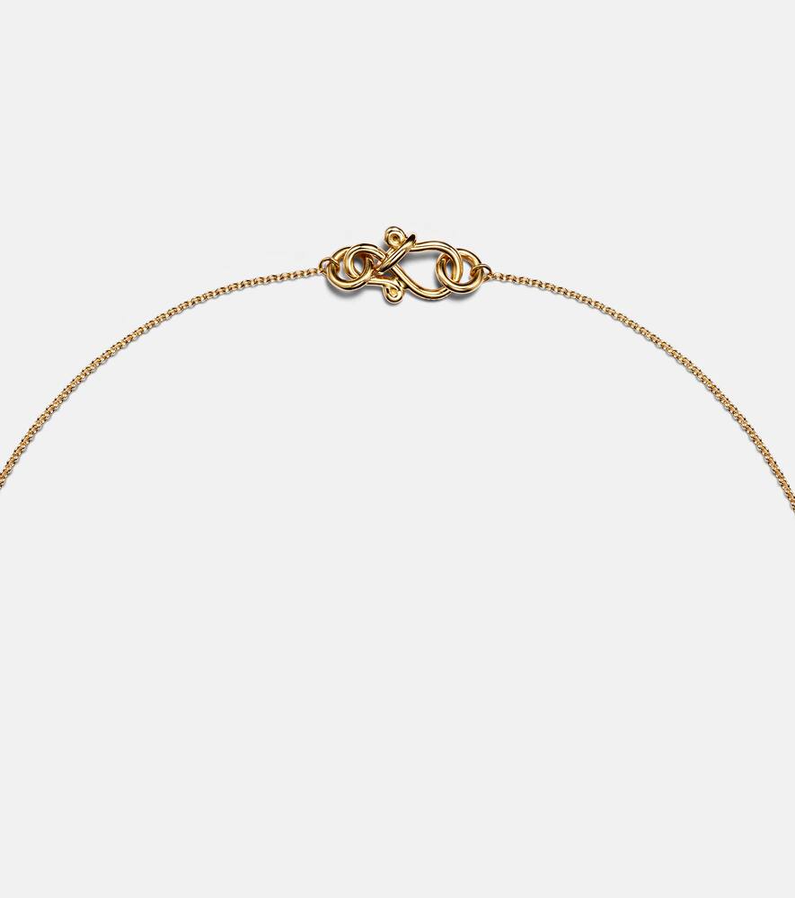 Diamante Simple 18kt gold and diamond necklace