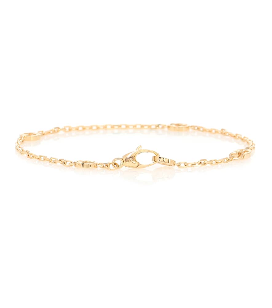 Interlocking G 18kt gold bracelet