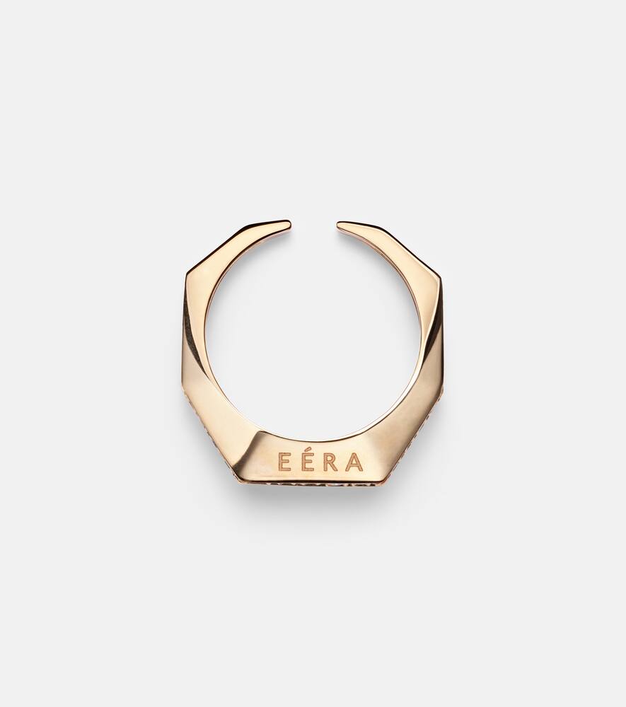 Eéra Sabrina 18kt rose gold ear cuff with white diamonds