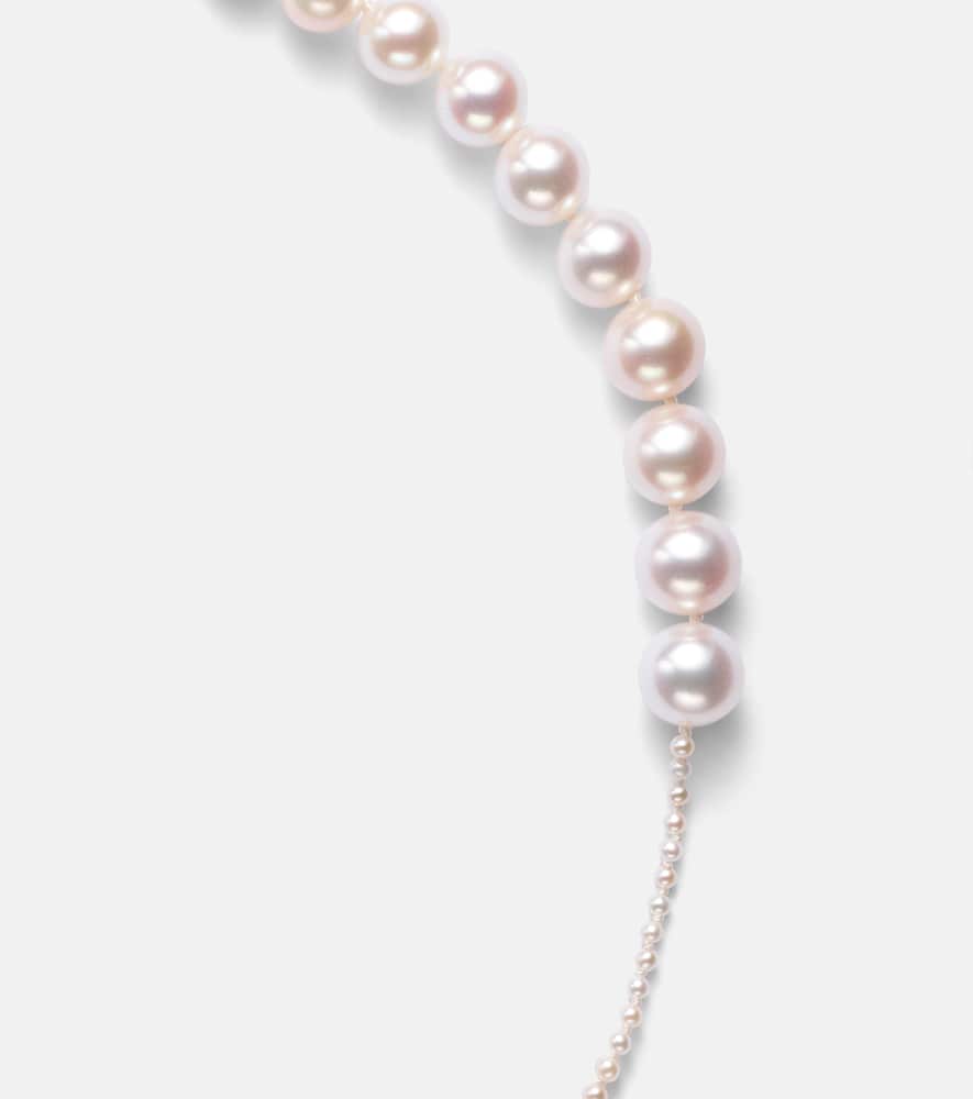Peggy 14kt gold necklace with freshwater pearls