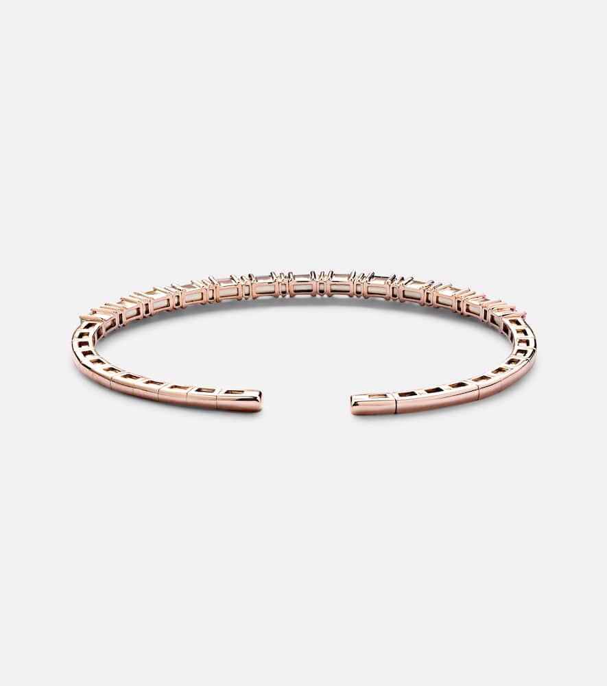 Rainbow Fireworks 18kt rose gold bracelet with gemstones