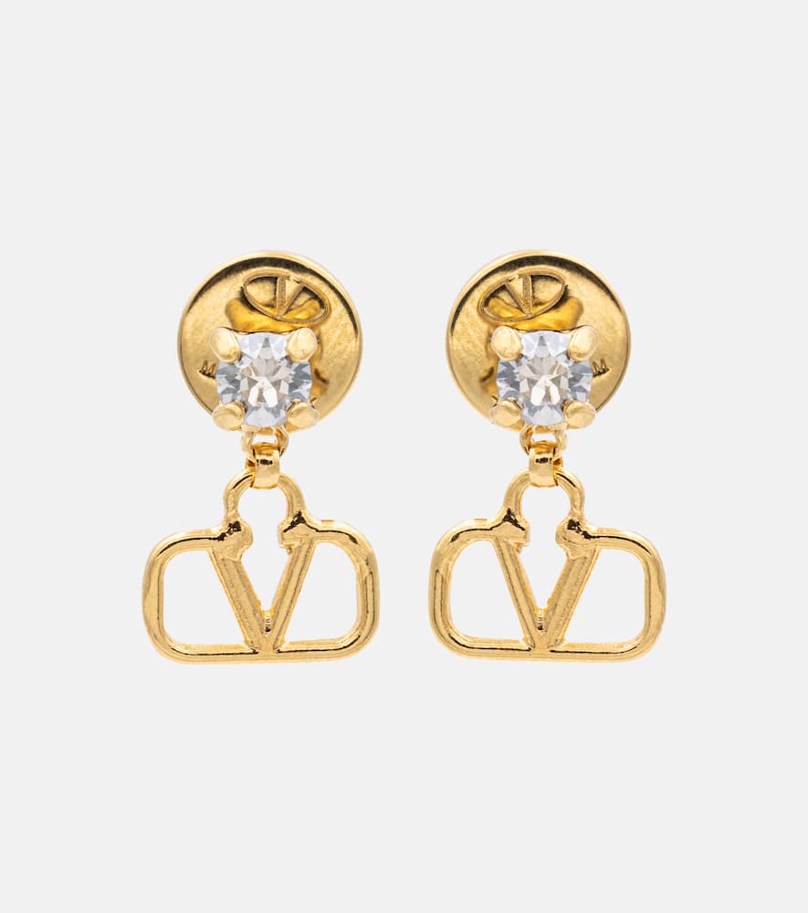 VLOGO embellished earrings