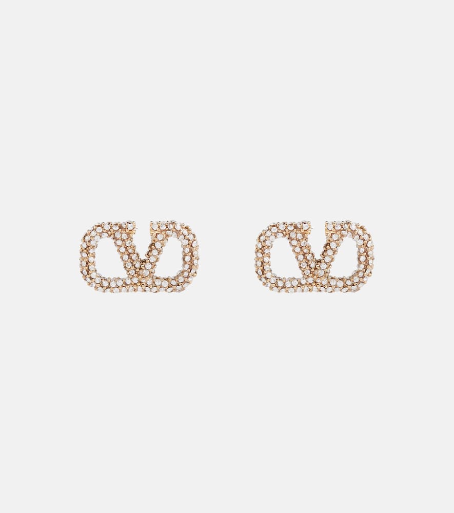 VLOGO embellished earrings