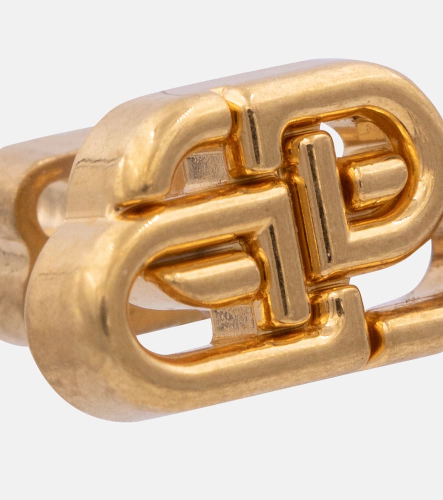 BB XS gold-plated stud earrings