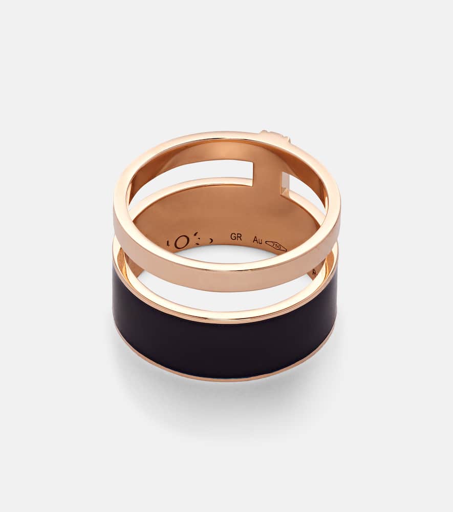 Berbere Chromatic rose-gold ring