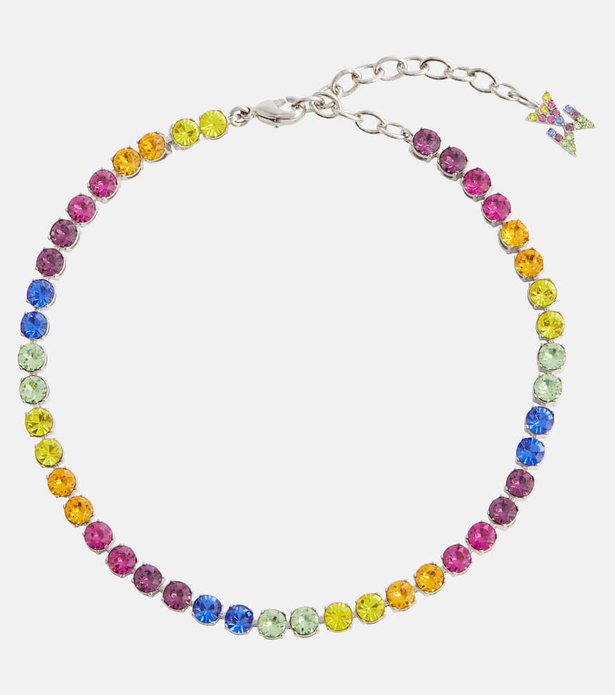 Tennis embellished anklet