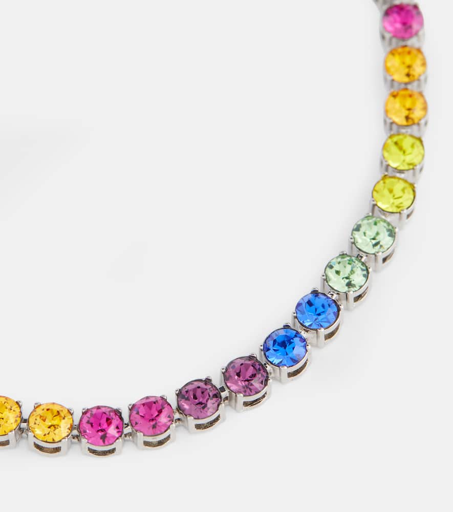 Tennis embellished anklet