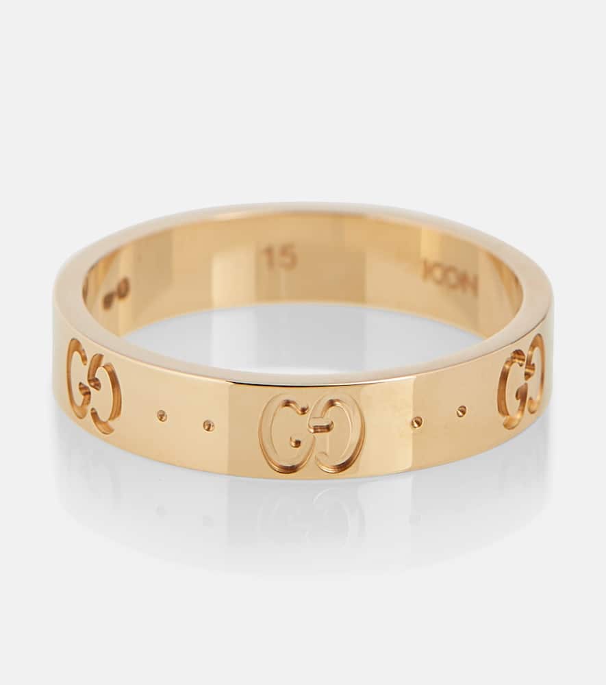 Icon 18kt yellow gold ring