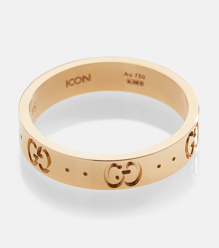 Icon 18kt yellow gold ring