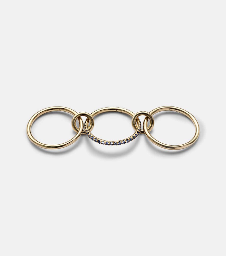 Sonny 18kt yellow gold and sapphire ring