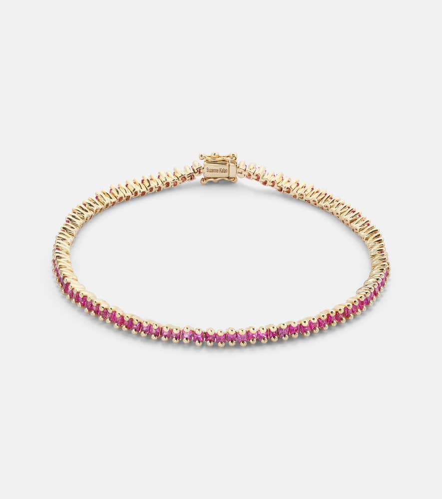 18kt yellow gold bracelet with sapphires