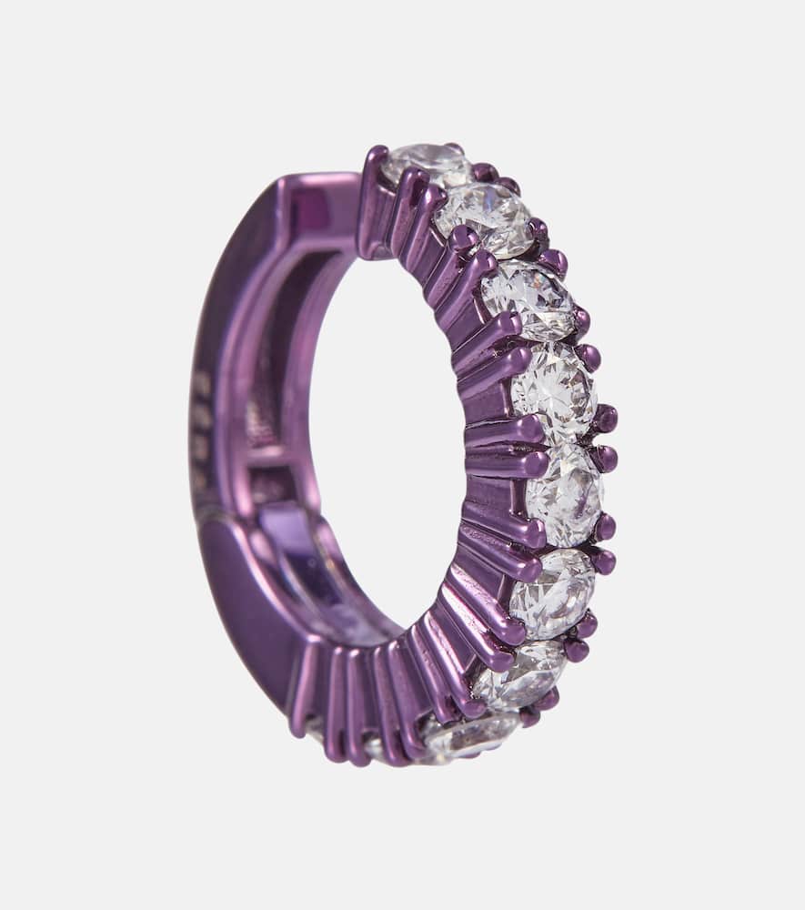 Eéra Mini 18kt gold single cuff with diamonds