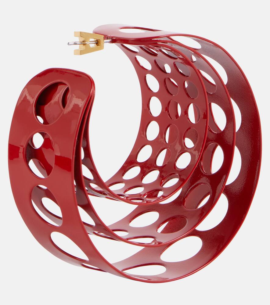 Alaïa Medium hoop earrings