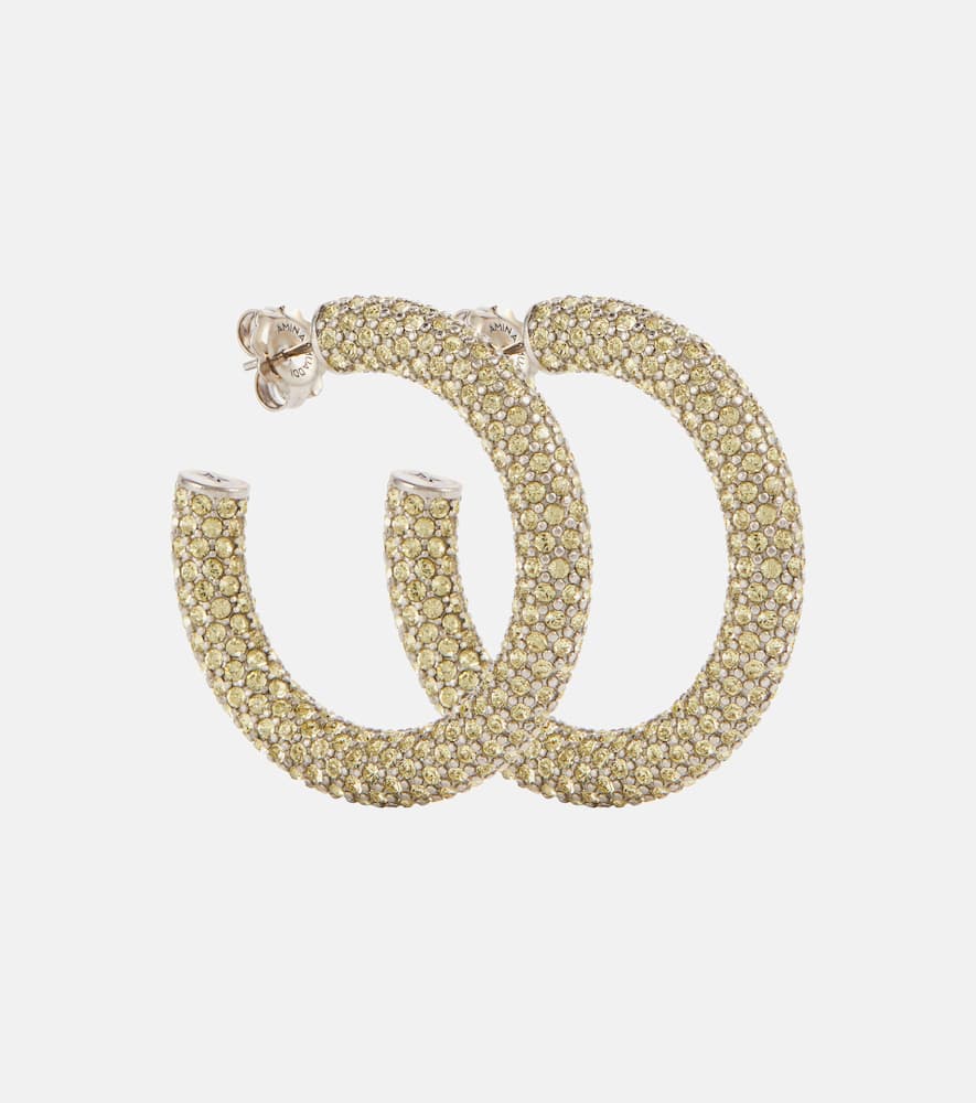 Cameron medium hoop earrings