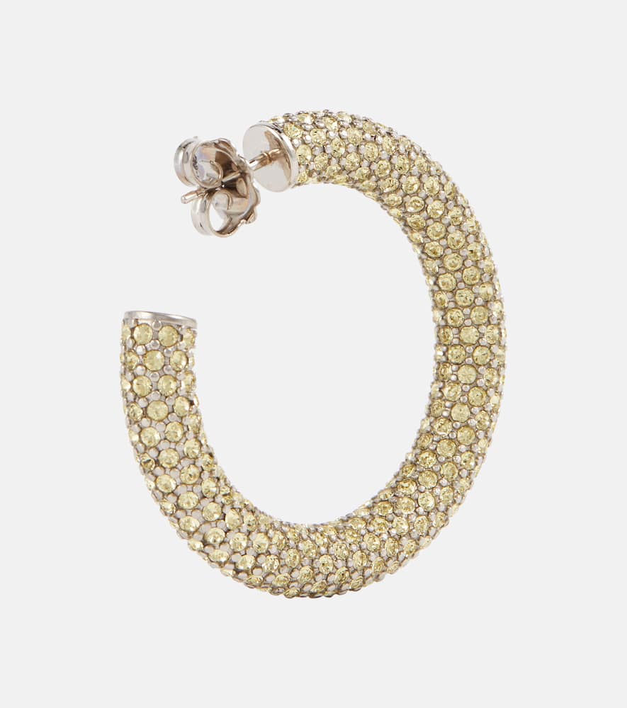 Cameron medium hoop earrings