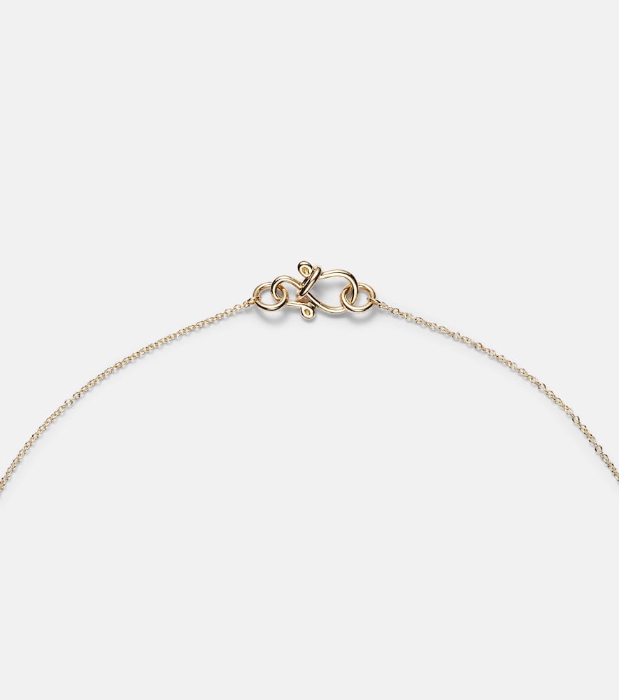 Orangerie de Coeur 18kt gold necklace with diamonds
