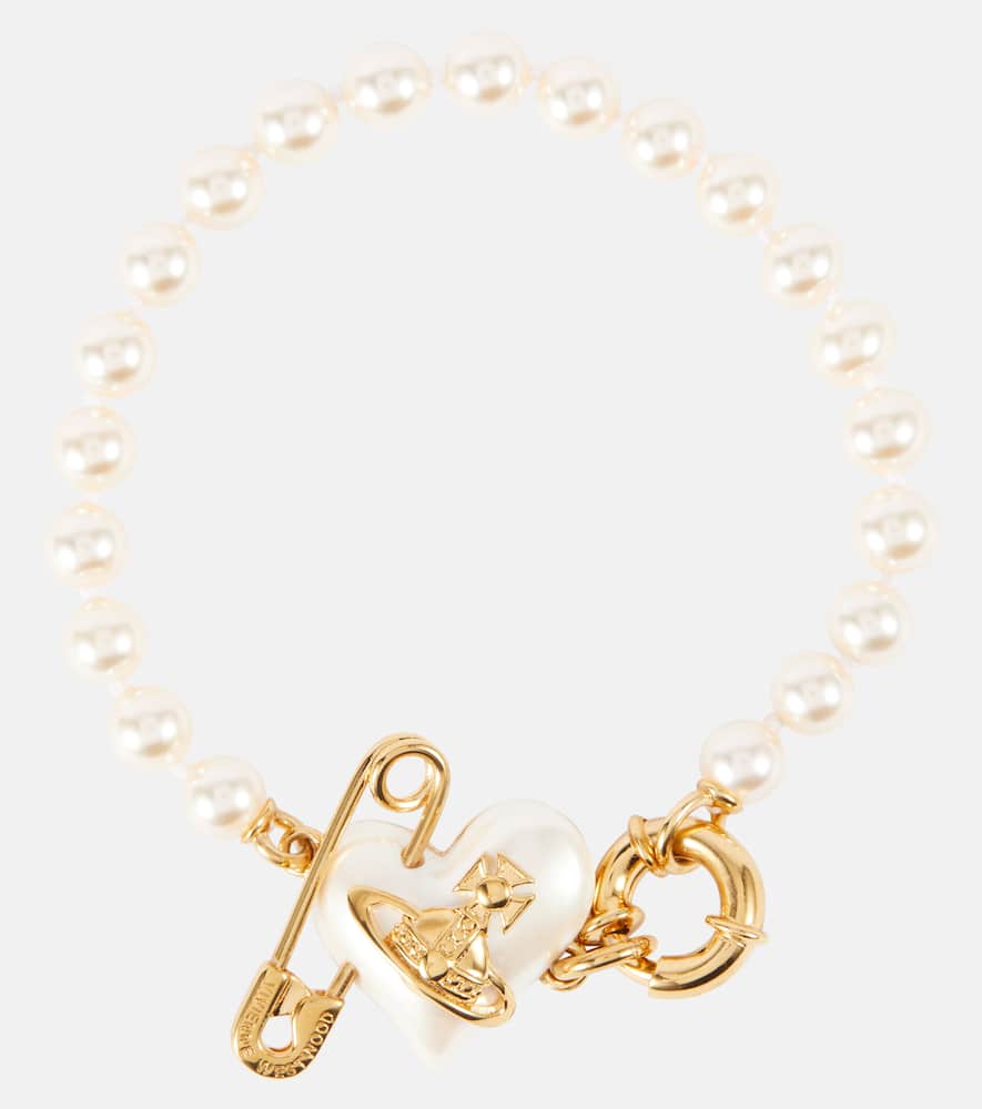 Orietta faux pearl bracelet