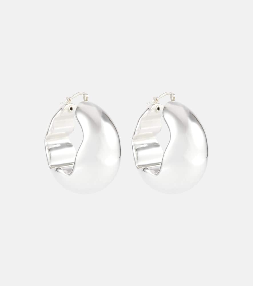 Silver earrings