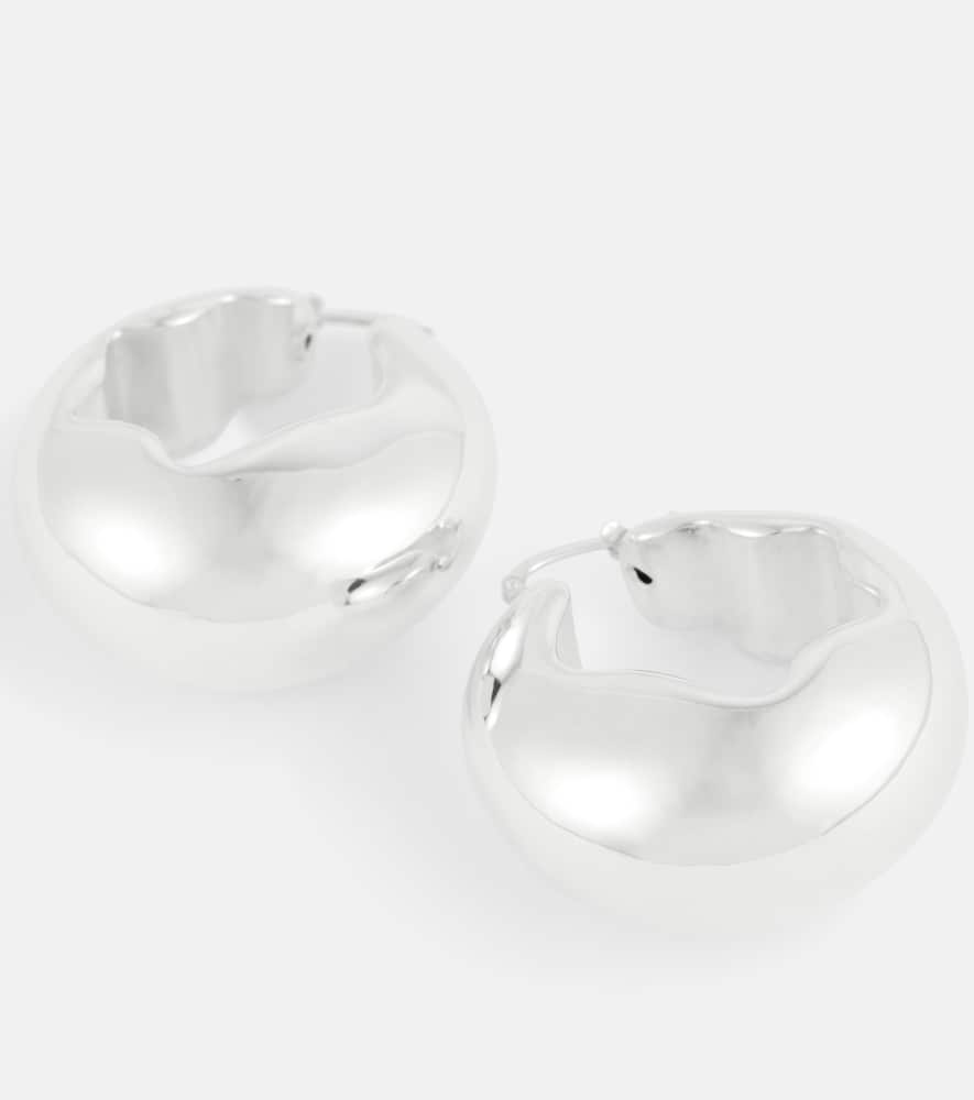 Silver earrings