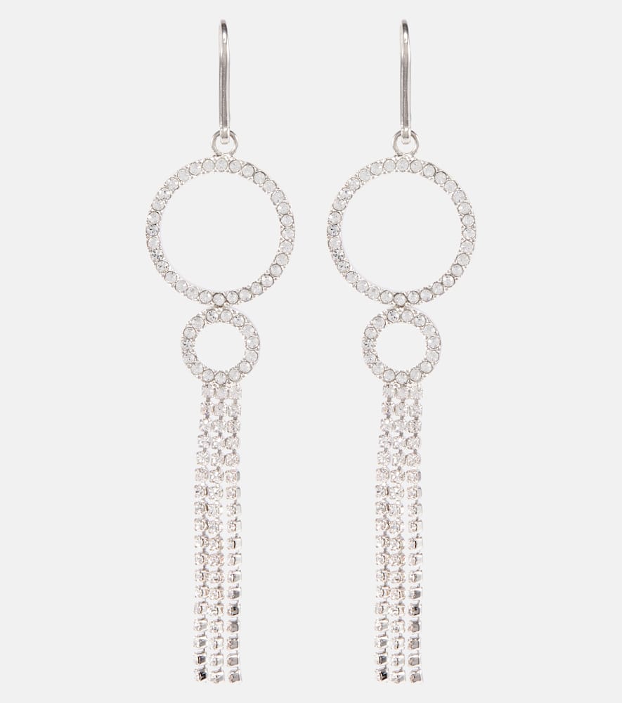 Disco Ring embellished earrings