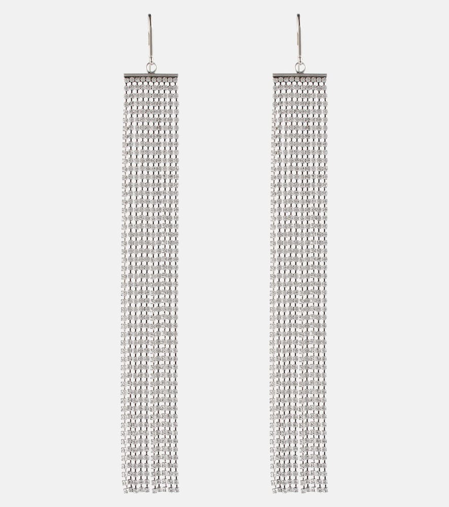 Crystal-embellished earrings