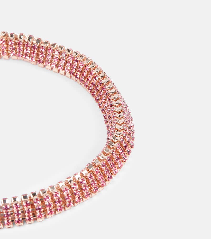 Crystal-embellished necklace