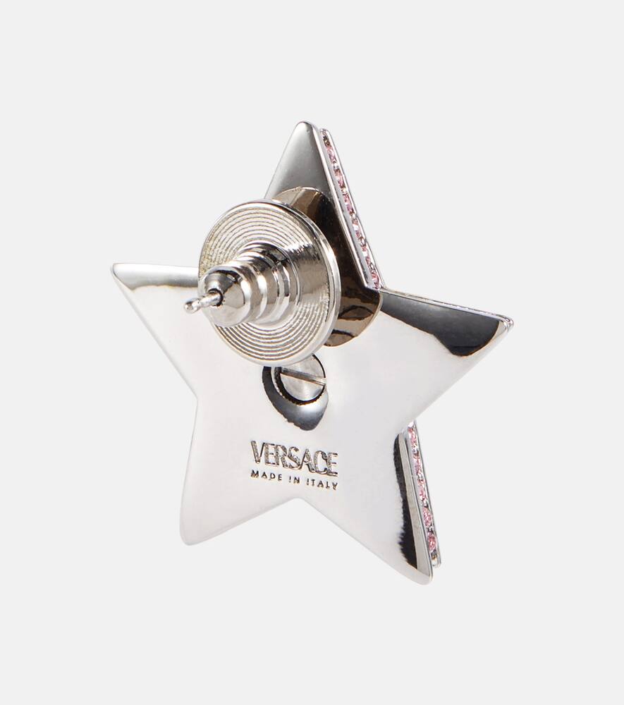 Medusa embellished earrings